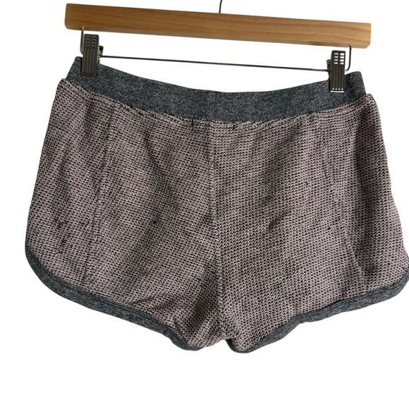 T Alexander Wang Gray Textured Knit Micro Mini Lounge Running Shorts Medium - Picture 5 of 7